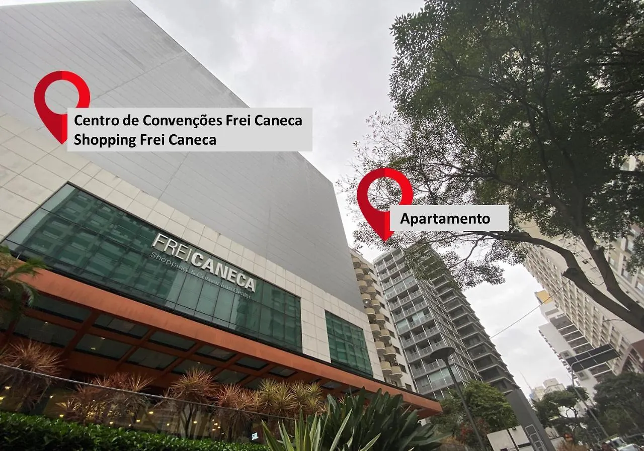 Apartment Lindo Studio Ao Lado Do Centro De Convencoes Frei Caneca - Sao Paulo